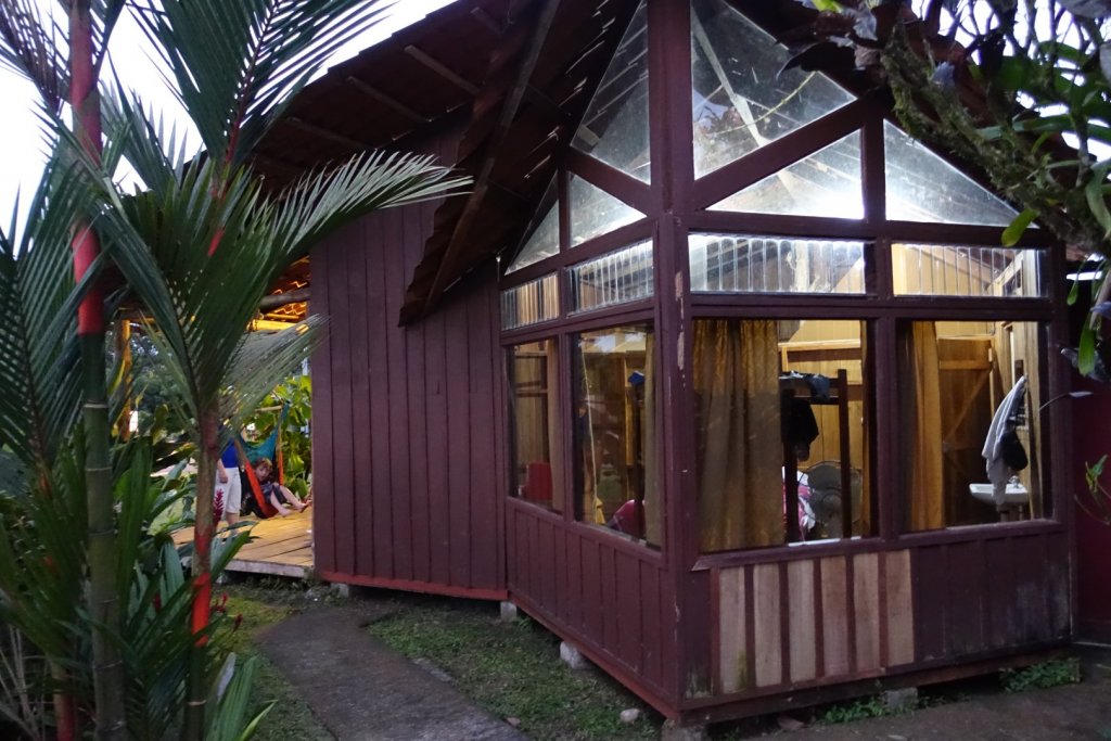 Our cabin at Cabinas La Catarata