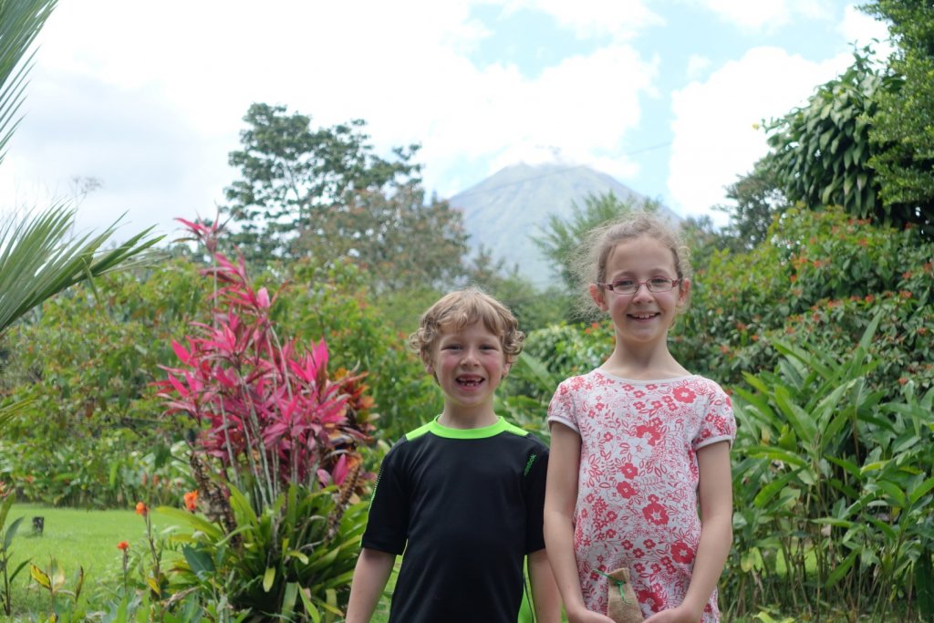 view of Arenal Volcano