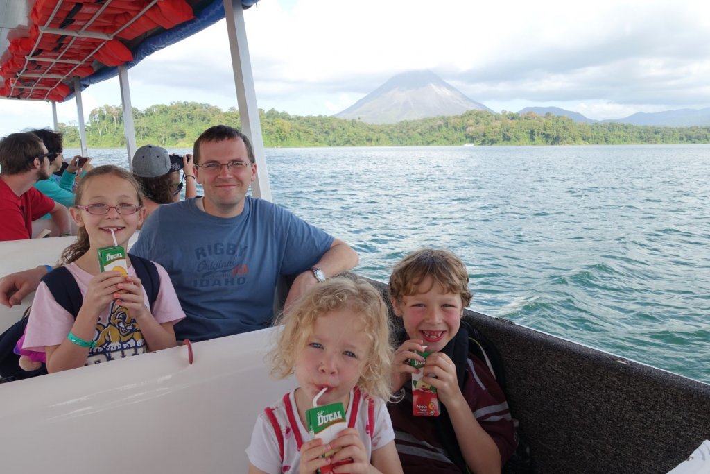 boat ride between La Fortuna and Monteverde