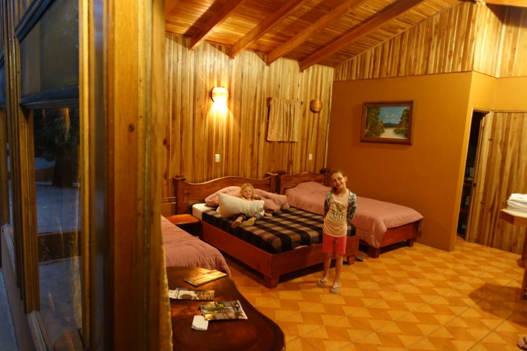 inside of Monteverde Villa Lodge